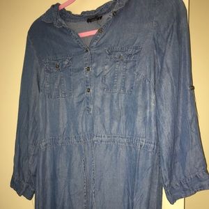 Denim dress